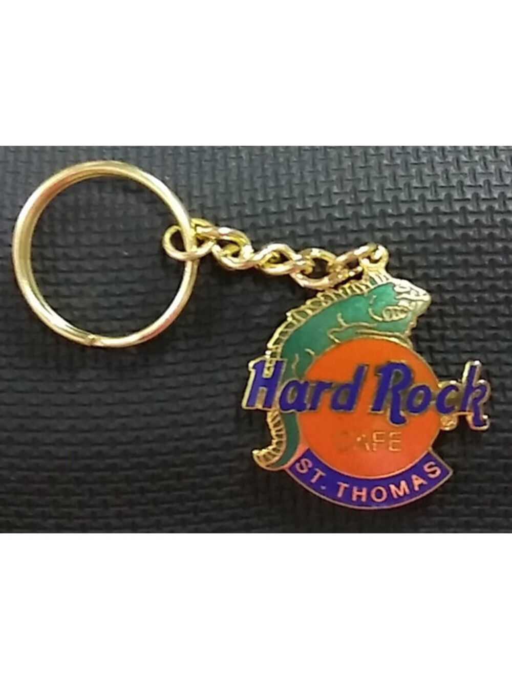 HARD ROCK CAFE ST. THOMAS KEYCHAIN